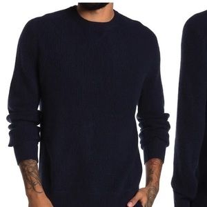 Amicale Cashmere Thermal Crew Neck Pullover